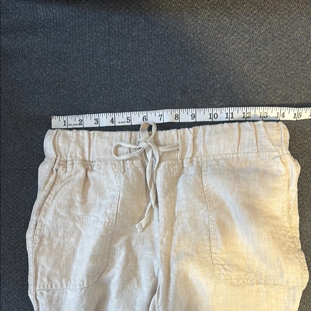 Caslon linen, elastic waist, Jogger Pants size XS - Picture 7 of 8